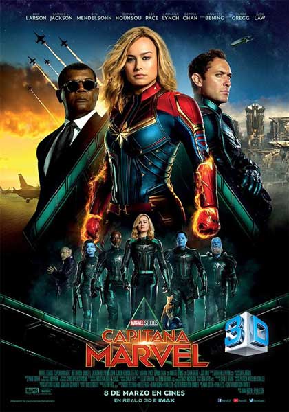 CAPITANA MARVEL - 3D CAPITANA MARVEL - 3D