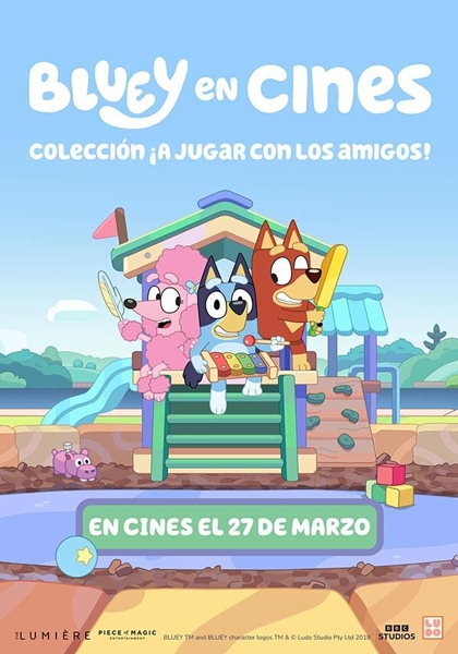 BLUEY EN CINE: COLECCIÓN ¡A JUGAR CON LOS AMIGOS!