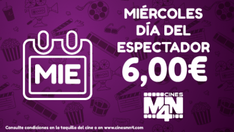 Promoción Miércoles día del Espectador