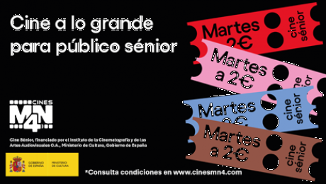 Promoción Cine Senior Martes